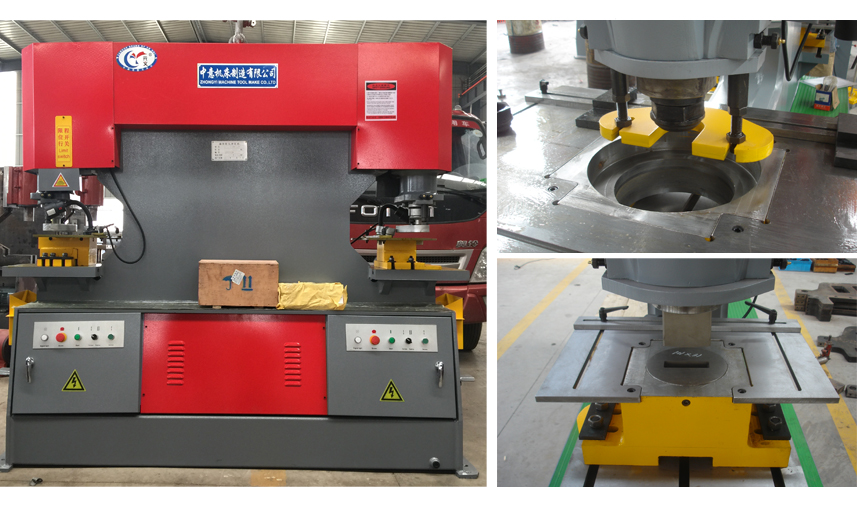 machines of the highest quality Ironworker punching machine Steel 